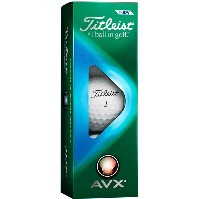 Titleist Balles NEW AVX 2022  (Boite de 12) Blanche - Golf ProShop Demo