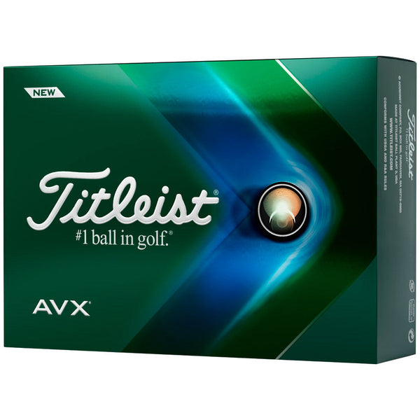 Titleist Balles NEW AVX 2022  (Boite de 12) Blanche - Golf ProShop Demo