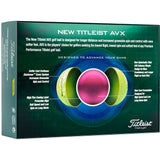 Titleist Balles NEW AVX 2022  (Boite de 12) jaune - Golf ProShop Demo