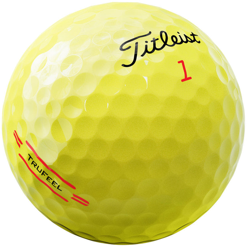 Titleist Balles New Trufeel Yellow 2022 - Golf ProShop Demo