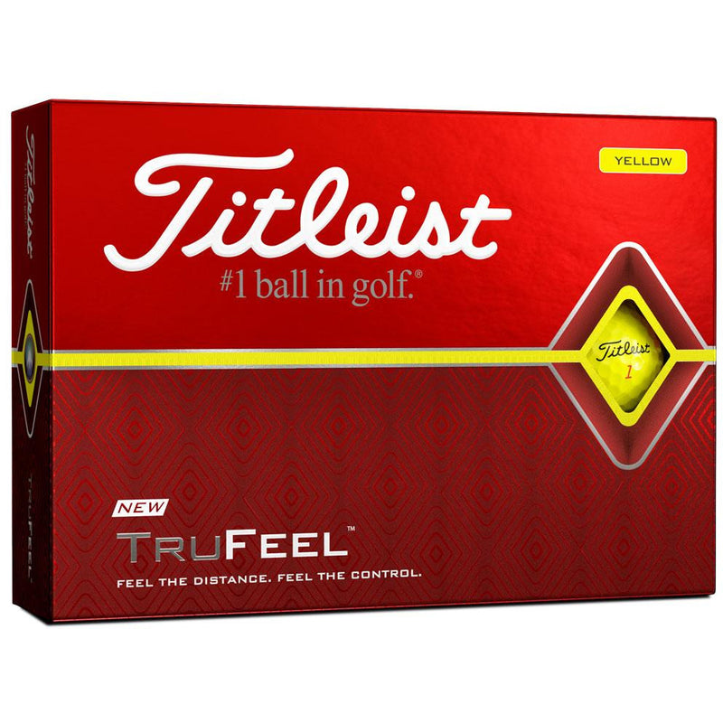 Titleist Balles TruFeel Jaune (pack de 3 douzaines) - Golf ProShop Demo