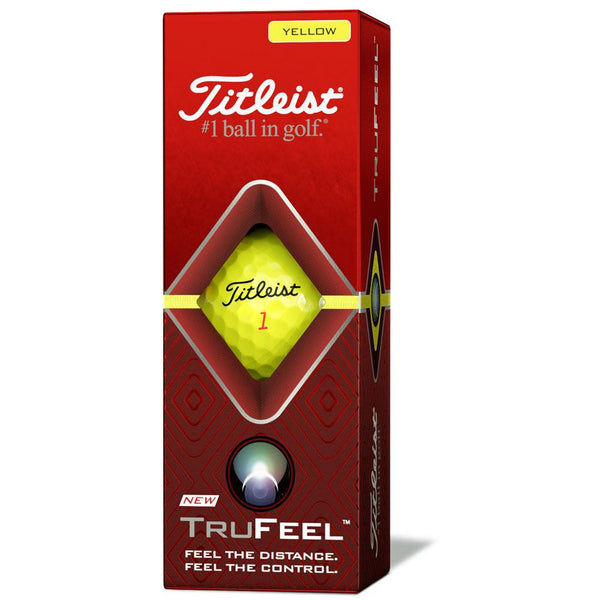 Titleist Balles TruFeel Jaune (pack de 3 douzaines) - Golf ProShop Demo