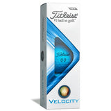 Titleist Balles Velocity Bleu 2022 (boites de 12 balles) Balles Titleist