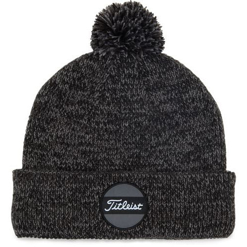 Titleist Bonnet Pompom BLack Titleist