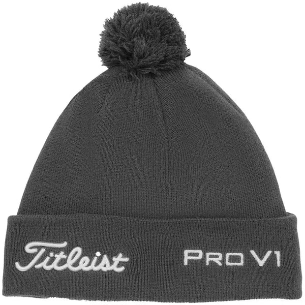 TITLEIST BONNET POMPOM GRIS Titleist