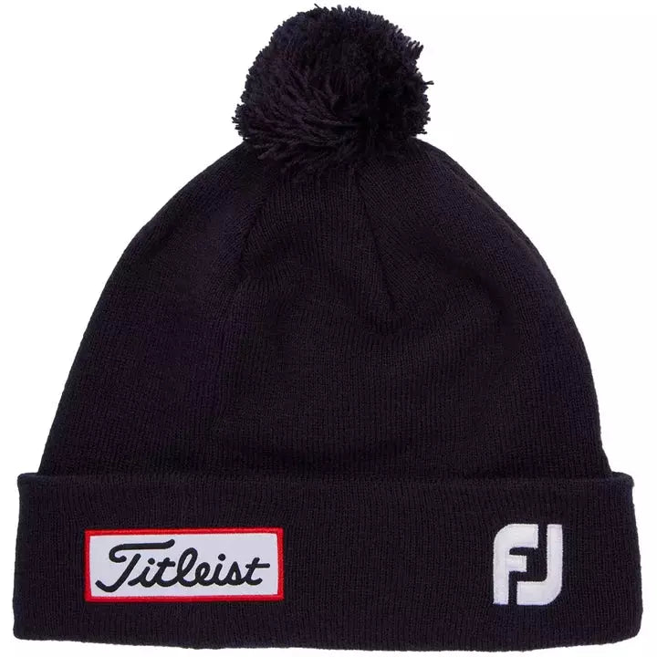 TITLEIST BONNET POMPOM NAVY Titleist