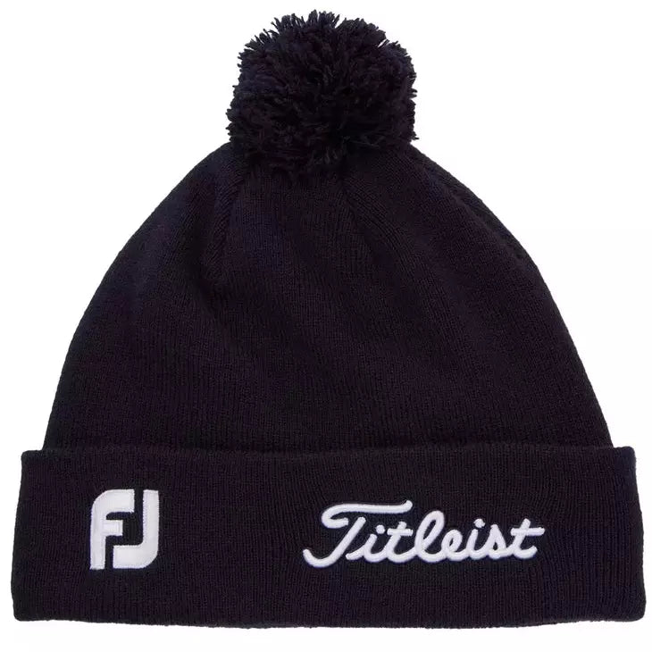 TITLEIST BONNET POMPOM NAVY Titleist