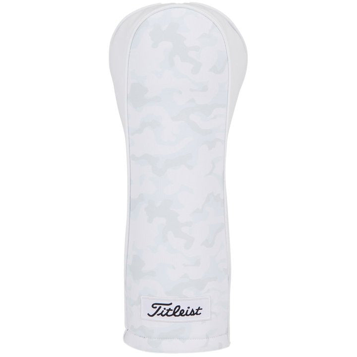 Titleist Cover Bois de parcours White Camo cuir Titleist