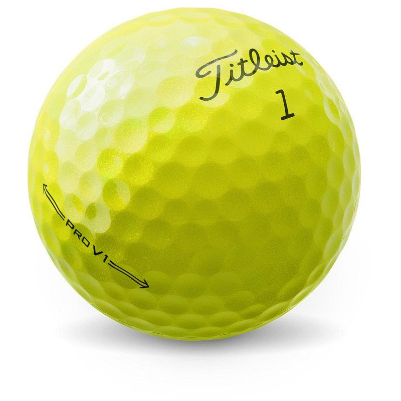 Titleist PRO V1 2021 Jaune (Boite de 12 balles) - Golf ProShop Demo