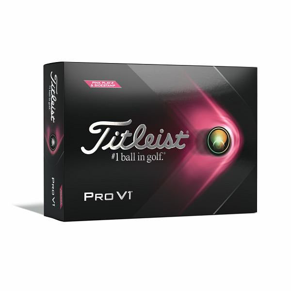 Titleist PRO V1 2021 PINK  (Boite de 12 balles) - Golf ProShop Demo