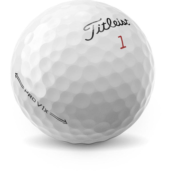 Titleist PRO V1 X 2021 blanche avec alignement (Boite de 12 balles) - Golf ProShop Demo
