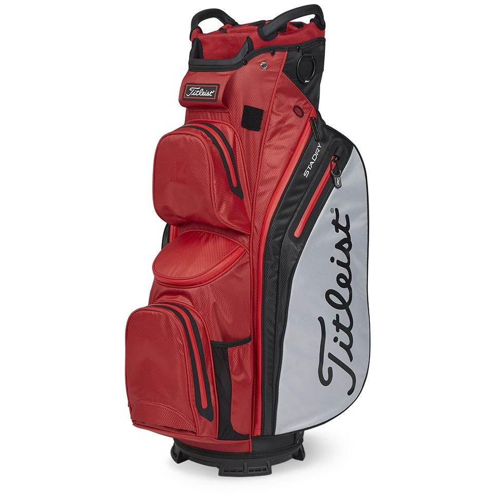 Titleist Sac Chariot Cart 14 2023 STADRY™ Rouge Gris Noir