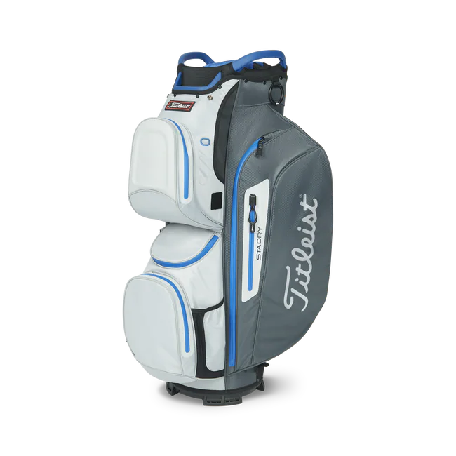 Titleist Sac CHARIOT cart 15 Stadry Anthracite Gris Bleu Sacs chariot Titleist