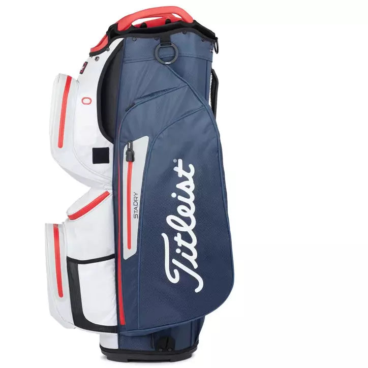 Titleist Sac CHARIOT cart 15 Stadry Bleu blanc rouge