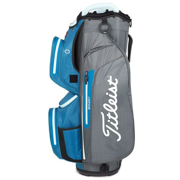 Titleist Sac CHARIOT cart 15 Stadry Gris Bleu lagon