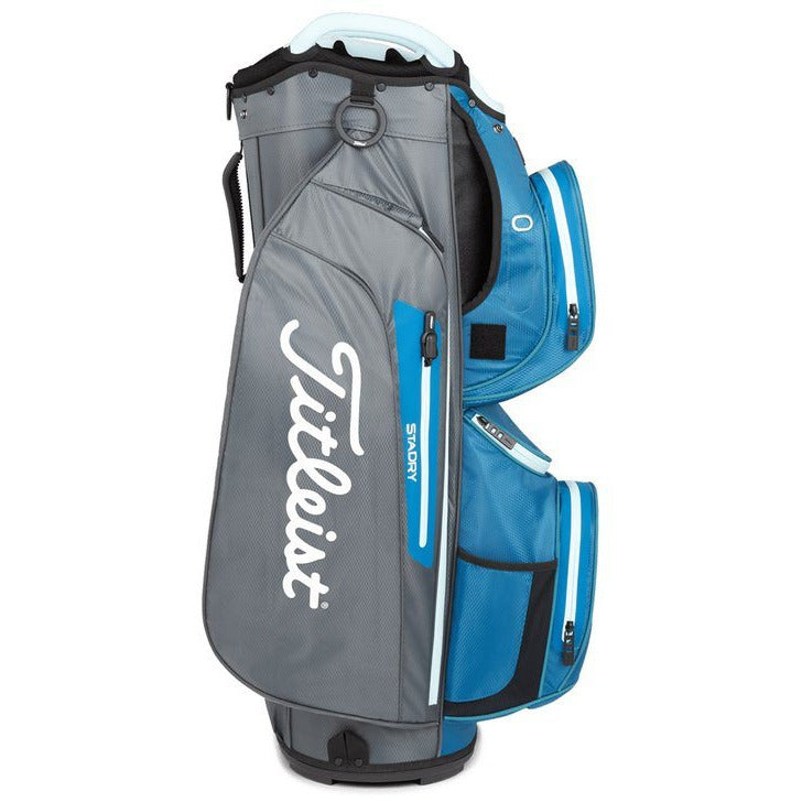 Titleist Sac CHARIOT cart 15 Stadry Gris Bleu lagon