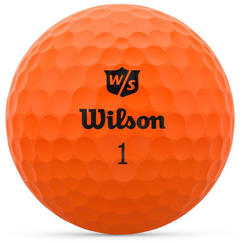 Wilson Balles Duo Optix Orange (boite de 12) - Golf ProShop Demo