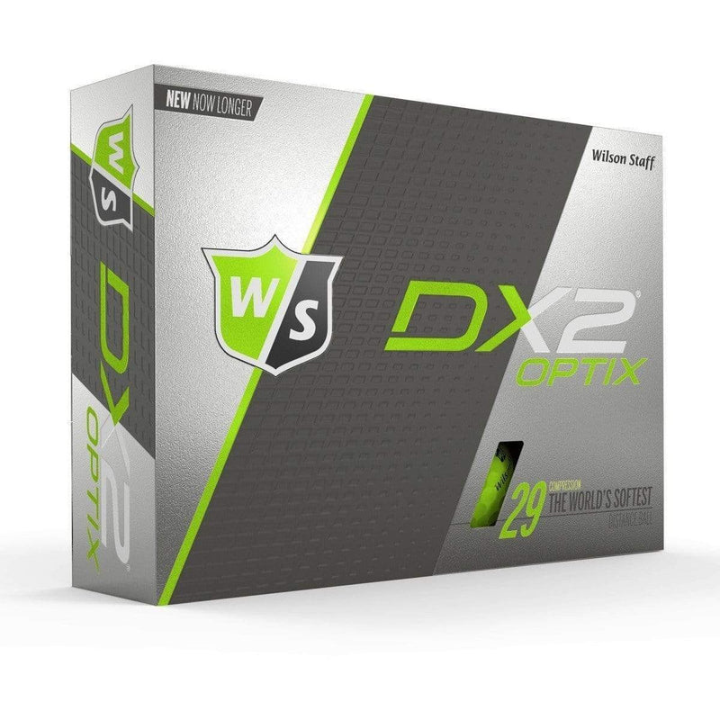 Wilson Balles DX2 Optix Green (boite de 12) - Golf ProShop Demo