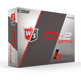 Wilson Balles DX2 Optix Red (boite de 12) - Golf ProShop Demo