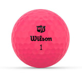 Wilson Balles DX2 Optix Rose (boite de 12) avec prix dégressif Balles Wilson