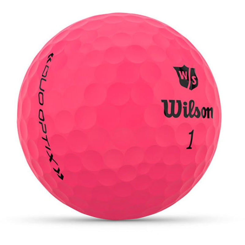 Wilson Balles DX2 Optix Rose (boite de 12) avec prix dégressif Balles Wilson