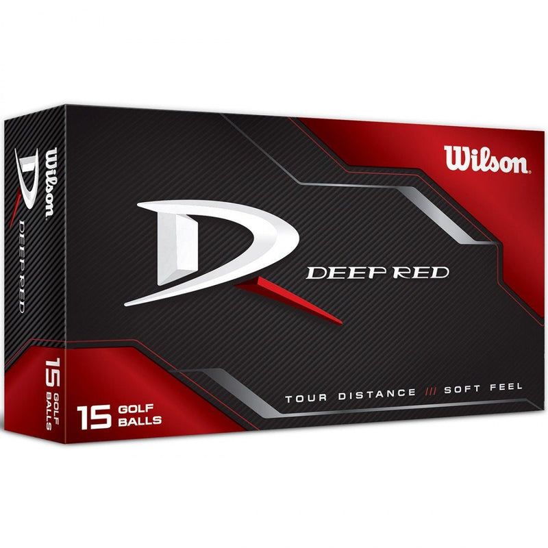 Wilson Deepred (Pack de 3 quinzaines) - Golf ProShop Demo