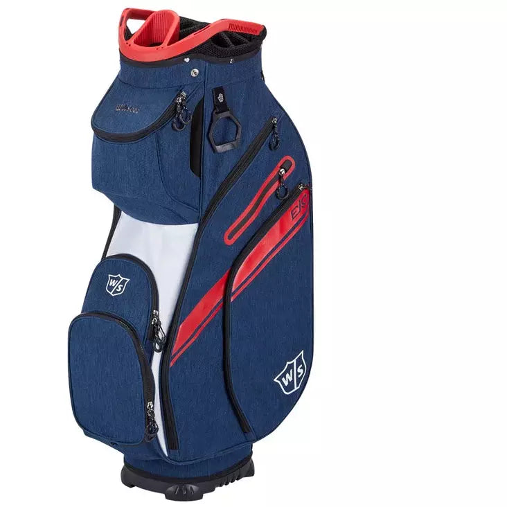 Wilson Staff sac de golf EXO navy white red Sacs chariot Wilson