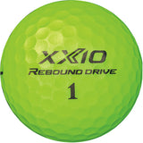 Xxio Balle rebound driver premium Lime Yellow Balles Xxio